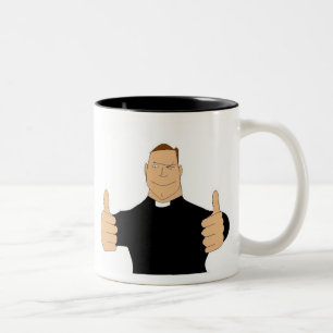 Vote God ! Two-Tone Coffee Mug