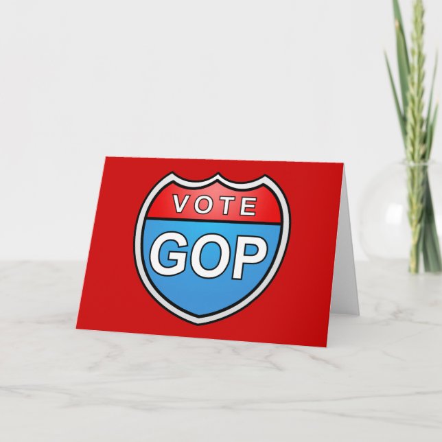 Vote GOP Card (Front)