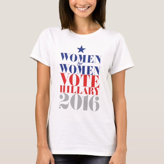 VOTE HILLARY 2016 T-Shirt (Front)