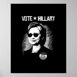 Vote Hillary - Bill for First Laddie -- Poster