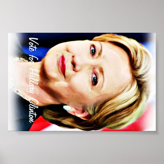 Vote Hillary Clinton for President of USA_ Poster (Front)