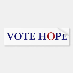 VOTE HOPE BUMPER STICKER