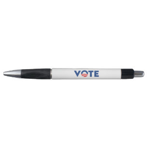 Vote hope red white and blue typography democrat.
