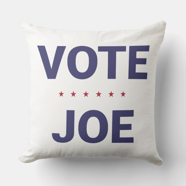 Vote Joe (2020 US election) Cushion (Front)