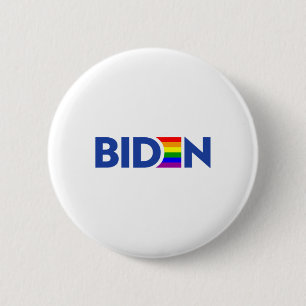 Vote Joe Biden President Lgbt Lgbtq Gay Lesbian Pr 6 Cm Round Badge