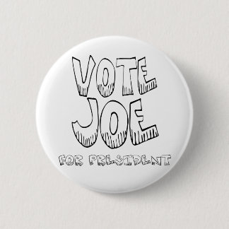 Vote Joe -Button 6 Cm Round Badge