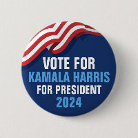 Vote Kamala Harris for President 2024 Blue