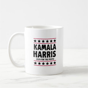 Vote Kamala Harris for President Blue Election Coffee Mug