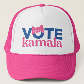 Vote Kamala Pink Trucker Hat