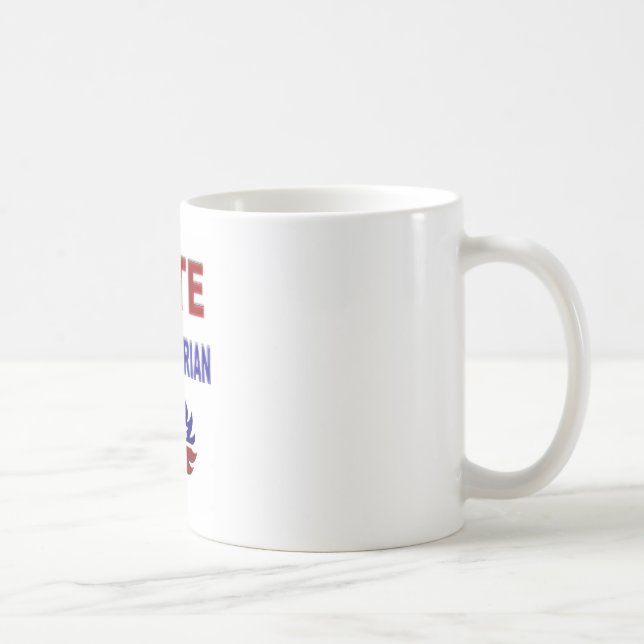 Vote Libertarian Coffee Mug (Right)