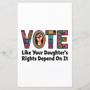 Vote Like Your Daughter’s Rights Depend on It