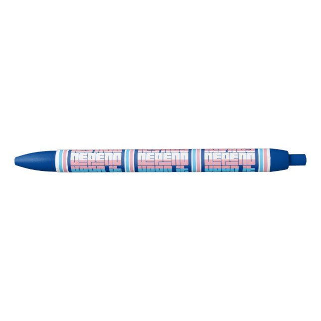 Vote Like Your Trans Rights Depend Upon It  Blue Ink Pen (Front)