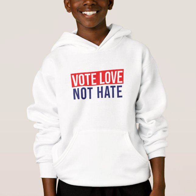 Vote love not hate (Front)