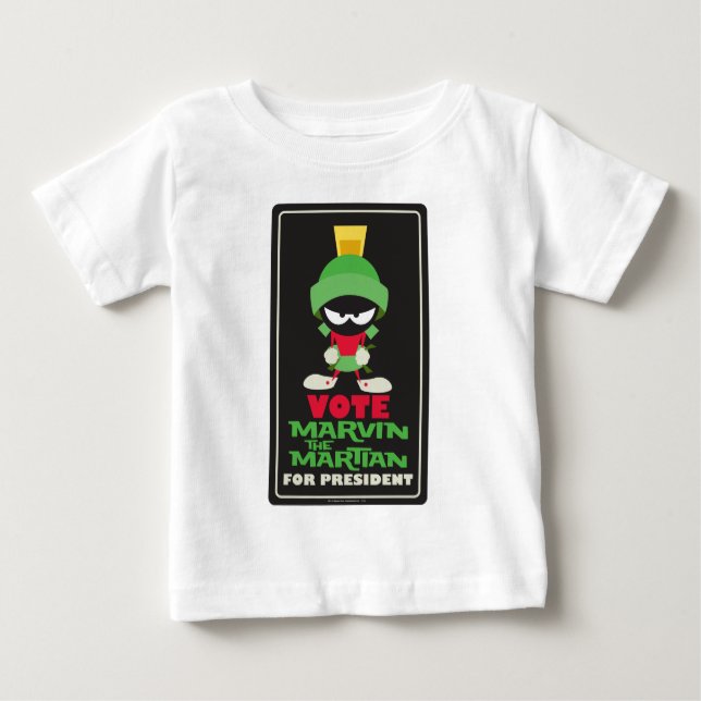 Vote MARVIN THE MARTIAN™ for President Baby T-Shirt (Front)