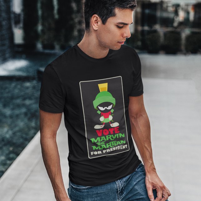 Vote MARVIN THE MARTIAN™ for President T-Shirt (Creator Uploaded)