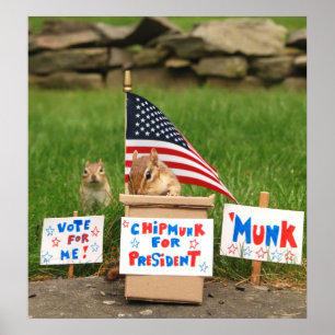 Vote 'Munk! Poster