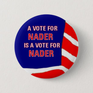 Vote Nader Button