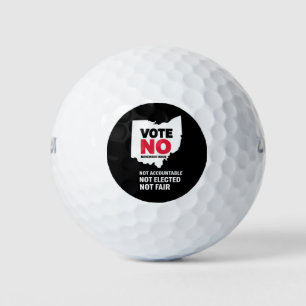 Vote No November Issue 1 Golf Balls