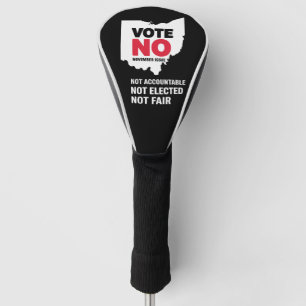 Vote No November Issue 1 Golf Head Cover