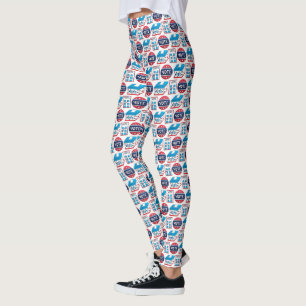 VOTE November 2020 Election Day USA Voting Ballot Leggings