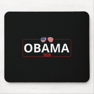 Vote Obama 2028 Retro Obama President 2028 Obama 2 Mouse Pad