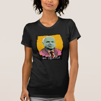 VOTE OBAMA Sheer V-Neck T-Shirt
