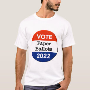 Vote Paper Ballots 2022 Midterm Election T-Shirt