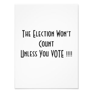VOTE  PHOTO PRINT
