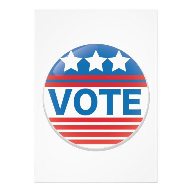 Vote Photo Print (Front)