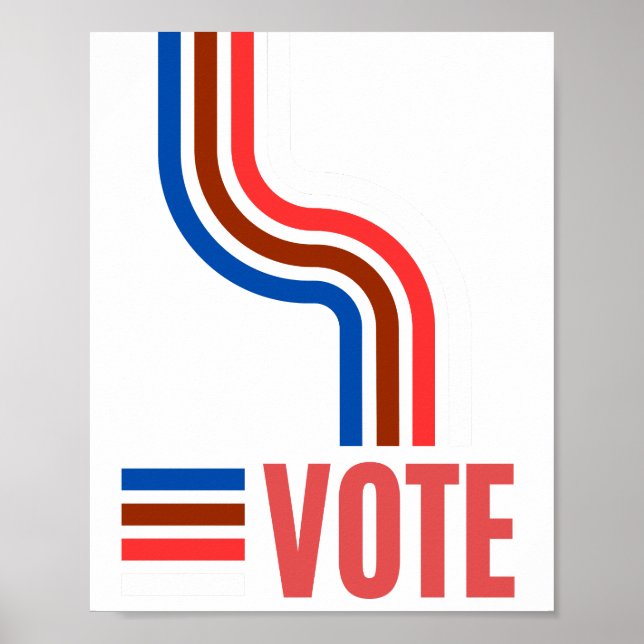 Vote Political Elections  Poster (Front)