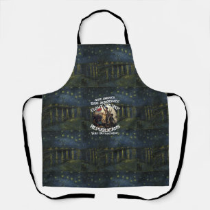 Vote Political Patriotic Trump Republican Party Apron