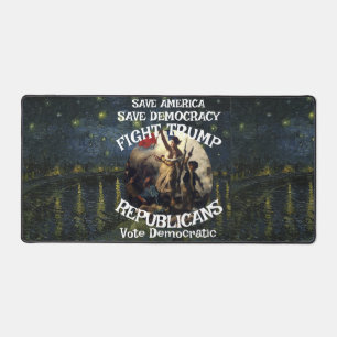 Vote PoliticalPatriotic Trump Republican Party Desk Mat