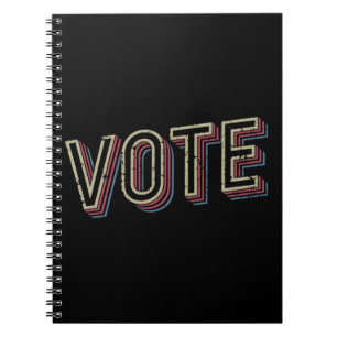 Vote Pro Choice President Election Feminist  Notebook