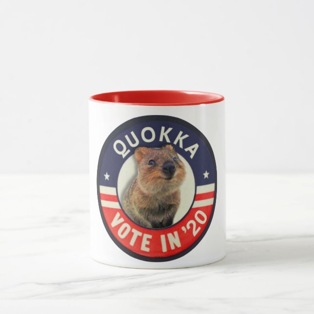 Vote Quokka in 2020 Mug (Center)