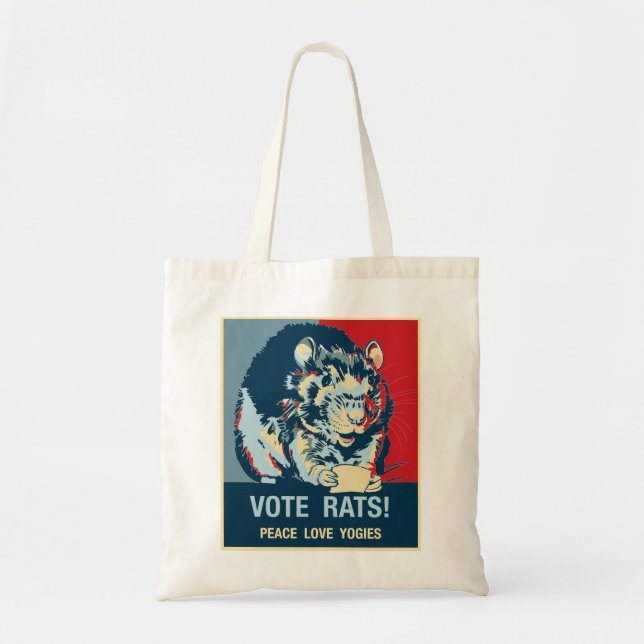 Vote Rats Tote Bag (Front)