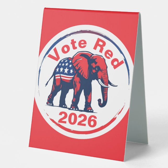 Vote Red 2026 (Front)