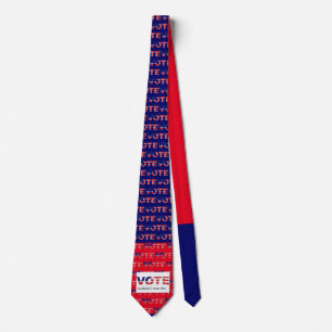 Vote Red/Blue Tie