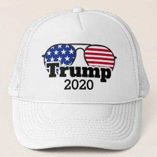 Vote Red White and Blue Trump 2020 Trucker Hat