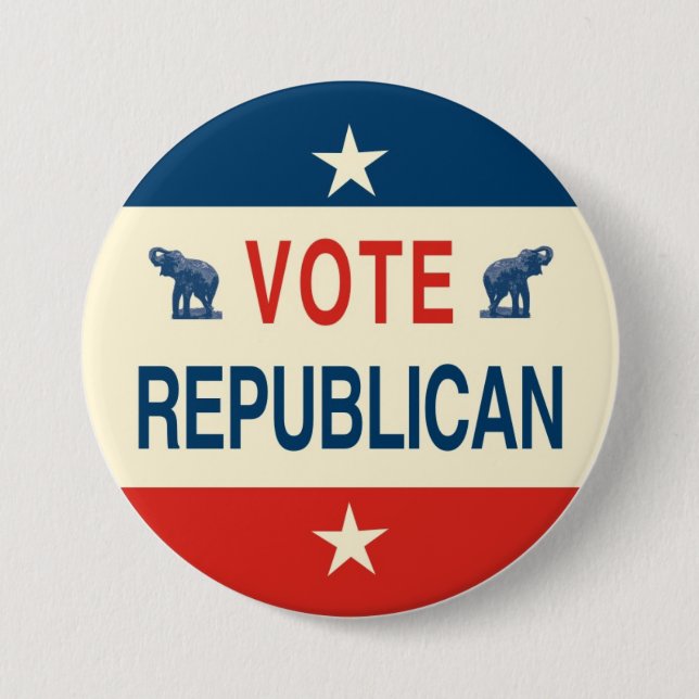 Vote Republican Button (Front)