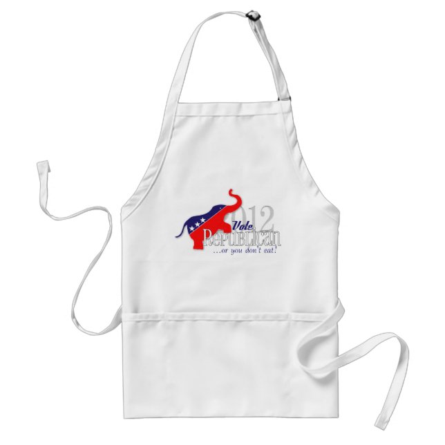 Vote Republican...Or You Don't Eat! - Apron (Front)