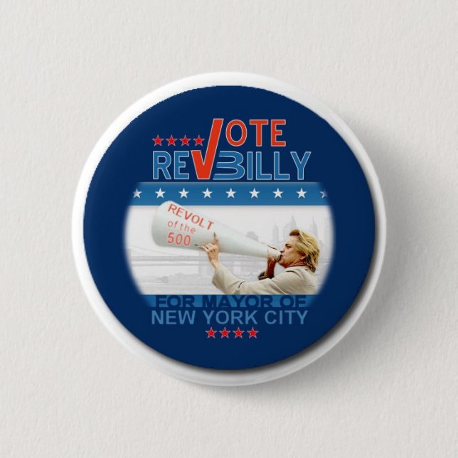 Vote Rev. Billy Pin (Front)