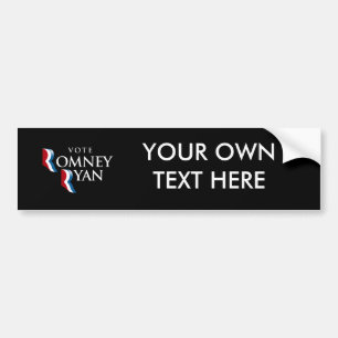 VOTE ROMNEY RYAN AMERICA -.png Bumper Sticker