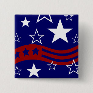 Vote Ron Paul for President 2012 Election 15 Cm Square Badge
