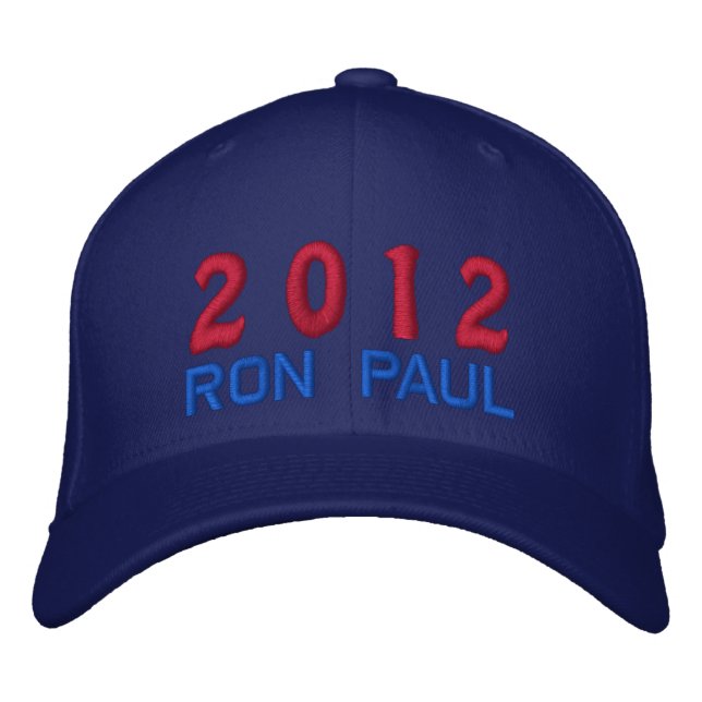Vote Ron Paul for President 2012 Election Embroidered Hat (Front)