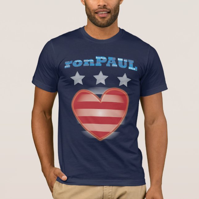 Vote Ron Paul for President 2012 Election T-Shirt (Front)