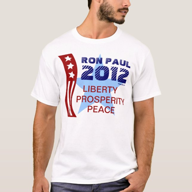 Vote Ron Paul for President 2012 Election T-Shirt (Front)