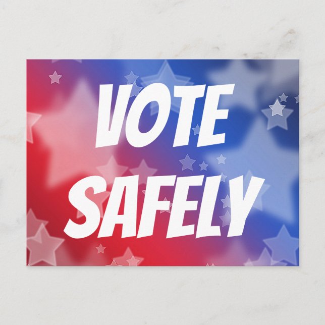 Vote Safely Postcard (Front)
