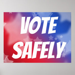 Vote Safely Poster