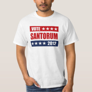 VOTE SANTORUM 2012 SIGN T-Shirt