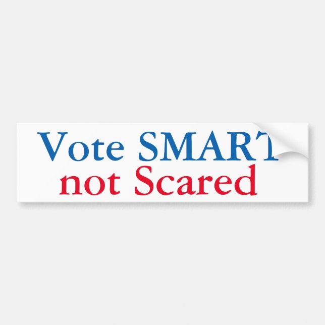 Vote SMART Bumper Sticker (Front)